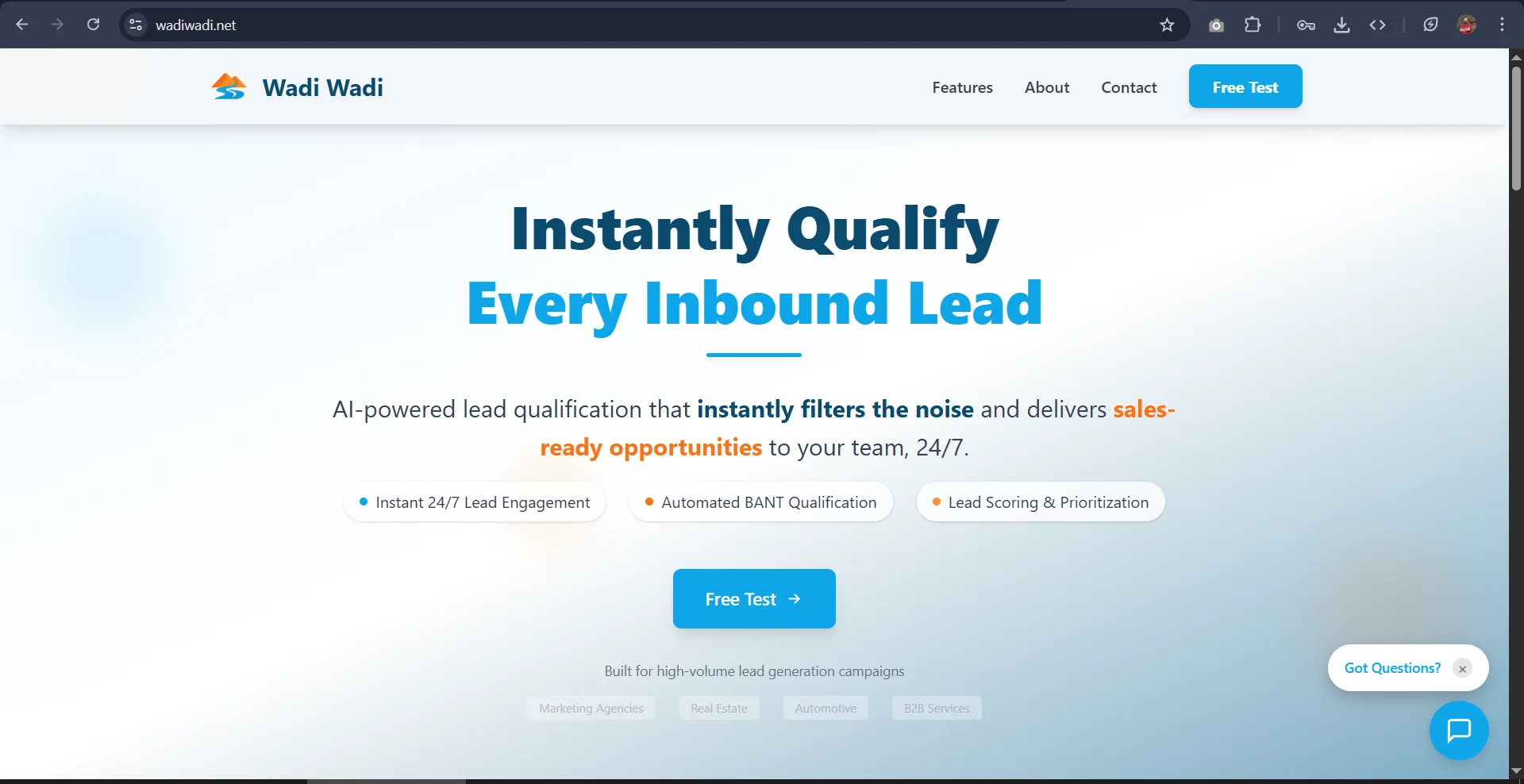 Wadi Wadi AI Agency Platform