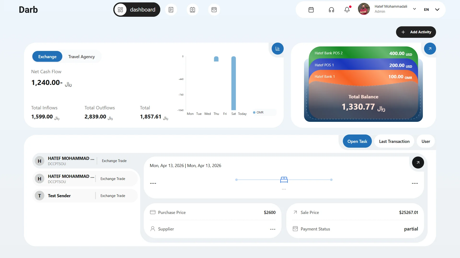 Darb CRM & Accounting